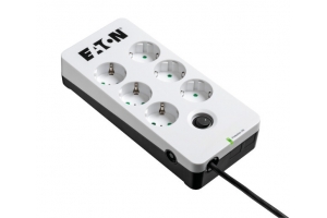 Eaton PB6D Overspanningsbeveiliging Zwart, Wit 6 AC-uitgang(en) 220 - 250 V 1,5 m