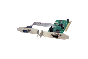 StarTech.com 2-poort PCI RS232 Seriële Adapterkaart met 16950 UART Dual Voltage