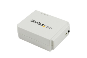 StarTech.com 1-poorts USB Wireless N netwerkprintserver met 10/100 Mbps Ethernet-poort 802.11 b/g/n