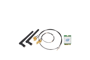 Shuttle WLN-M1 - Intel WLAN-ax/Bluetooth Combo Kit inklusief M.2 card, cables and externe antennes