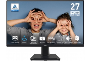 MSI Pro MP275Q computer monitor 68,6 cm (27") 2560 x 1440 Pixels Wide Quad HD LED Zwart