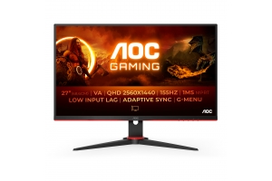 AOC G2 Q27G2E/BK computer monitor 68,6 cm (27") 2560 x 1440 Pixels Quad HD Zwart, Rood