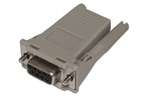 HPE Q5T65A tussenstuk voor kabels DB9 RJ-45 Grijs