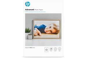 HP Advanced fotopapier, glanzend, 250 g/m2, A3 (297 x 420 mm), 20 vellen