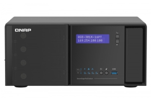 QNAP QGD-3014-16PT-8G netwerk-switch Managed Gigabit Ethernet (10/100/1000) Power over Ethernet (PoE) Zwart