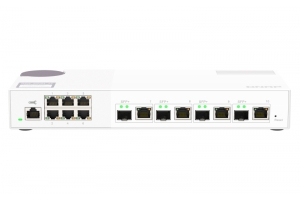 QNAP QSW-M2106-4C netwerk-switch Managed L2 2.5G Ethernet (100/1000/2500) Wit