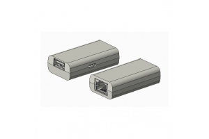 HPE Aruba Networking R6Q99A tussenstuk voor kabels RJ-45 Micro-B USB