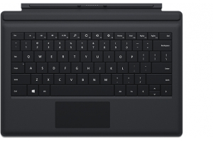 Microsoft Surface Pro Type Cover Zwart Microsoft Cover port QWERTY Engels