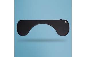 R-Go Tools Armsteun R-Go, ergonomisch, symmetrisch met buikuitsparing, soft foam, zwart