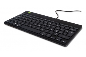 R-Go Tools Ergonomisch toetsenbord R-Go Compact Break, compact toetsenbord met pauzesoftware, QWERTZ (CH), bedraad, zwart