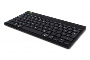 R-Go Tools Ergonomisch toetsenbord R-Go Compact Break, compact toetsenbord met pauzesoftware, QWERTZ (DE), Bluetooth, zwart