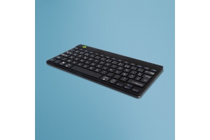 R-Go Tools Ergonomisch toetsenbord R-Go Compact Break, compact toetsenbord met pauzesoftware, AZERTY (FR), Bluetooth, zwart