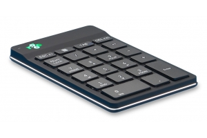 R-Go Tools Numeriek toetsenbord R-Go Numpad Break, ergonomisch numeriek toetsenbord met pauzesoftware, Bluetooth, zwart