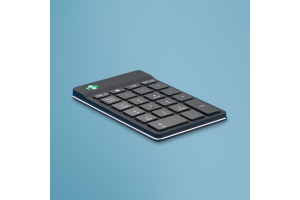 R-Go Tools Numeriek toetsenbord R-Go Numpad Break, ergonomisch numeriek toetsenbord met pauzesoftware, Bluetooth, zwart