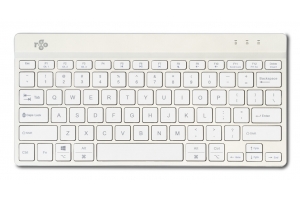 R-Go Tools Ergonomisch toetsenbord R-Go Compact Break, compact toetsenbord met pauzesoftware, QWERTY (US), Bluetooth, wit