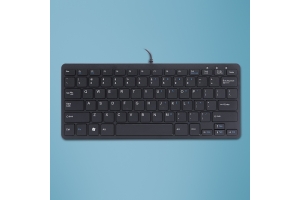 R-Go Tools Compact R-Go toetsenbord, QWERTY (US), bedraad, zwart