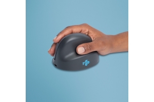 R-Go Tools Verticale muis R-Go HE Basic, ergonomische muis, medium (handlengte 165-185mm), rechtshandig, Bluetooth