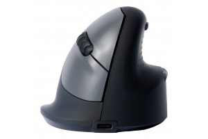 R-Go Tools Ergonomische muis R-Go HE Break met pauzesoftware, large (handlengte ≥ 185mm), rechtshandig, draadloos, zwart