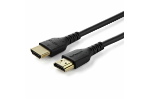 StarTech.com 1,5m Premium Gecertificeerde HDMI 2.0 Kabel met Ethernet, Duurzame High Speed UHD 4K 60Hz, HDR10, Rugged M/M HDMI Kabel met Aramidevezel, TPE, Ultra HD Monitors, TVs & Displays