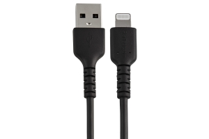 StarTech.com Premium USB-C naar Lightning Kabel 15cm Zwart - USB Type C naar Lightning Charge & Sync Oplaadkabel - Verstevigd met Aramide Vezels - Apple MFi Gecertificeerd - iPad Air iPhone 12