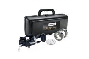 DYMO RHINO M1011 Industriële Lettertang labelmakertool | met aluminium en roestvrijstalen labels | | Duurzame draagtas | Ideaal voor doe-het-zelf en constructie