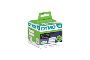 DYMO LW - Verzending/naambadgelabels - 54 x 101 mm - S0722430