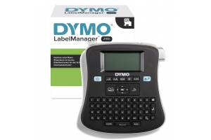 DYMO LabelManager 210D+-labelmaker | Desktoplabelprinter | Draagbare labelmaker met AZERTY-toetsenbord | Groot scherm en toetsen voor snelle toegang | Voor kantoor- en thuisgebruik