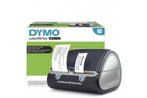 DYMO LabelWriter 450 Twin Turbo-labelmaker | Directe thermische labelprinter | Snel afdrukken van labels, barcodes en meer | Computerverbinding | Voor thuis en op kantoor