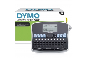 DYMO LabelManager desktoplabelmaker | 360D herlaadbare handheld labelmaker | AZERTY-toetsenbord | Gebruiksvriendelijke, Smart-One-Touch-toetsen en groot scherm | voor organisatie thuis en op kantoor