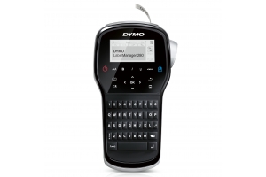 DYMO LabelManager 260-labelprinter | Oplaadbare labelmaker met QWERTY-toetsenbord | Inclusief zwart-wit D1-labeltape (12 mm) | Voor thuis en op kantoor