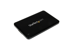 StarTech.com 2.5" USB 3.0 SATA Harde Schijf Behuizing met UASP voor Compacte 7mm SATA III SSD / HDD, 7mm 2.5" Drive Enclosure, SATA 6 Gbps