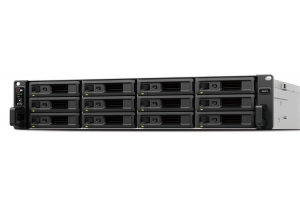 Synology SA SA3610 data-opslag-server NAS Rack (2U) Intel® Xeon® D-1567 16 GB DDR4 0 TB DiskStation Manager Zwart, Grijs