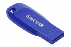 SanDisk Cruzer Blade 32 GB USB flash drive USB Type-A 2.0 Blauw