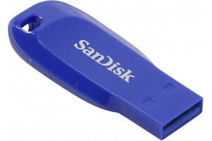 SanDisk Cruzer Blade 64 GB USB flash drive USB Type-A 2.0 Blauw