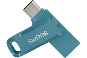 SanDisk Ultra Dual Drive Go USB 64GB USB flash drive USB Type-A / USB Type-C 3.2 Gen 1 (3.1 Gen 1) Blauw