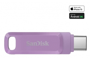 SanDisk Ultra Dual Drive Go USB flash drive 1 TB USB Type-C 3.2 Gen 1 (3.1 Gen 1) Lavendel