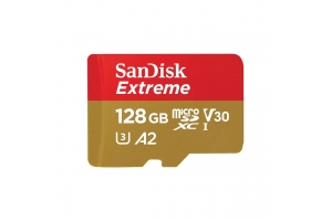 SanDisk Extreme 128 GB MicroSDXC UHS-I Klasse 10