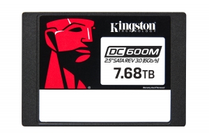 Kingston Technology 7680G DC600M (gemengd gebruik) 2,5 inch Enterprise SATA SSD