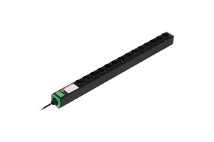 APC Easy Rack PDU, Basic, verticaal, 1-fasig, 3,7 kW, 230 V, 16 A, 14 x SCHUKO-stopcontacten, SCHUKO 16 A