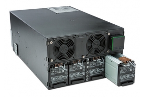 APC Smart-UPS On-Line SRT8KRMXLI - 8000VA, 6x C13, 4x C19, hardwire 1 fase uitgang, rackmountable, Embedded NMC