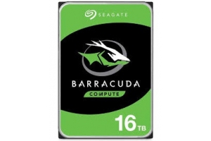 Seagate Barracuda 16TB interne harde schijf 7200 RPM 512 MB 3.5" SATA
