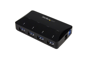 StarTech.com 4-Poorts USB 3.0 Hub met specifieke oplaadpoort - 5Gbps - 1 x 2.4A poort