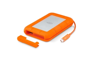 LaCie Rugged RAID externe harde schijf 4 TB Oranje, Zilver