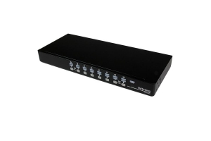 StarTech.com 16-poort 1U-Rack USB KVM-switch met OSD