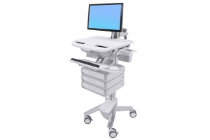 Ergotron StyleView Vlakke paneel Multimediawagentje