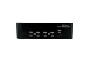 StarTech.com 4-poort DVI VGA USB KVM-switch met Audio en USB 2.0-hub