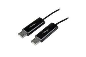 StarTech.com 2-poorts USB-toetsenbord/muis-schakelkabel met bestandsoverdracht voor pc en Mac