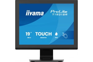 iiyama ProLite T1931SR-B2S computer monitor 48,3 cm (19") 1280 x 1024 Pixels SXGA LCD Touchscreen Tafel Zwart
