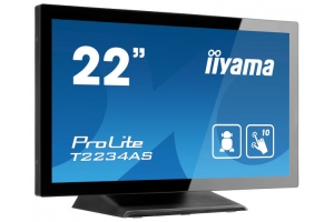 iiyama ProLite T2234AS-B1 computer monitor 54,6 cm (21.5") 1920 x 1080 Pixels Full HD Touchscreen Multi-gebruiker Zwart