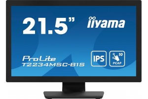 iiyama ProLite T2234MSC-B1S computer monitor 54,6 cm (21.5") 1920 x 1080 Pixels Full HD Touchscreen Zwart